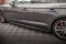 Street Pro Seitenschweller Ansatz Cup Leisten passend für Audi A5 S-Line / S5 Sportback F5 SCHWARZ