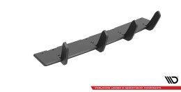 Street Pro Heckschürze Heck Ansatz Diffusor passend für Audi S3 Sportback 8V Facelift SCHWARZ
