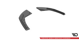 Street Pro Heck Ansatz Flaps Diffusor passend für Audi S3 Sportback 8V Facelift SCHWARZ