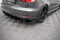 Street Pro Heck Ansatz Flaps Diffusor passend für Audi S3 Sportback 8V Facelift SCHWARZ