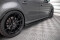 Street Pro Seitenschweller Ansatz Cup Leisten passend für Audi S3 Sportback 8V Facelift SCHWARZ