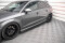 Street Pro Seitenschweller Ansatz Cup Leisten passend für Audi S3 Sportback 8V Facelift SCHWARZ