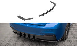 Street Pro Heckschürze Heck Ansatz Diffusor passend für BMW 2 M-Paket F22 SCHWARZ