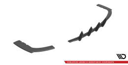 Street Pro Heckschürze Heck Ansatz Diffusor passend für BMW 2 M-Paket F22 SCHWARZ