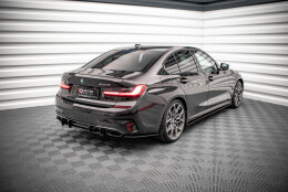 Street Pro Heck Ansatz Flaps Diffusor V.1 passend für BMW 3er M-Paket G20 / G21 SCHWARZ