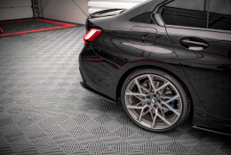 Street Pro Heck Ansatz Flaps Diffusor V.1 passend für BMW 3er M-Paket G20 / G21 SCHWARZ