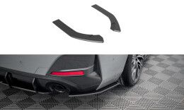 Street Pro Heck Ansatz Flaps Diffusor passend für BMW 4er Gran Coupe M-Paket G26 SCHWARZ