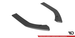 Street Pro Heck Ansatz Flaps Diffusor passend für BMW 4er Gran Coupe M-Paket G26 SCHWARZ