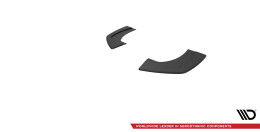 Street Pro Heck Ansatz Flaps Diffusor passend für Hyundai I30 N Fastback Mk3 SCHWARZ