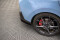 Street Pro Heck Ansatz Flaps Diffusor passend für Hyundai I30 N Fastback Mk3 SCHWARZ