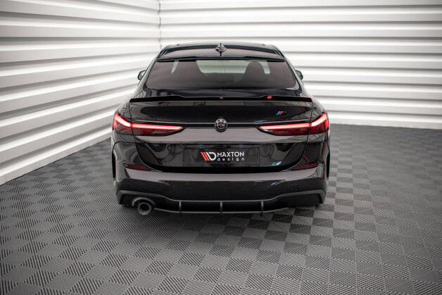 Street Pro Heckschürze Heck Ansatz Diffusor passend für BMW 2 Gran Coupe M-Paket F44 SCHWARZ