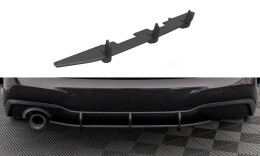 Street Pro Heckschürze Heck Ansatz Diffusor passend für BMW 2 Gran Coupe M-Paket F44 SCHWARZ
