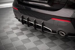 Street Pro Heckschürze Heck Ansatz Diffusor passend für BMW 4er M-Paket G22 SCHWARZ