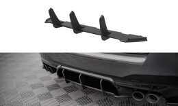 Street Pro Heckschürze Heck Ansatz Diffusor passend für BMW M5 F90 FL SCHWARZ