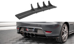 Street Pro Heckschürze Heck Ansatz Diffusor passend für Seat Ibiza Cupra Mk3 SCHWARZ