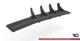 Street Pro Heckschürze Heck Ansatz Diffusor passend für Seat Ibiza Cupra Mk3 SCHWARZ