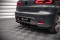 Street Pro Heckschürze Heck Ansatz Diffusor passend für Seat Ibiza Cupra Mk3 SCHWARZ