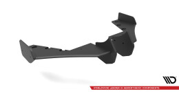 Street Pro Heck Ansatz Diffusor + Flaps für Subaru BRZ Mk1 Facelift SCHWARZ