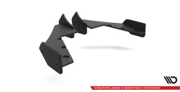 Street Pro Heck Ansatz Diffusor + Flaps für Subaru BRZ Mk1 Facelift SCHWARZ