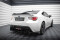 Street Pro Heck Ansatz Diffusor + Flaps für Subaru BRZ Mk1 Facelift SCHWARZ