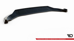 Cup Spoilerlippe Front Ansatz V.2 passend für Audi Q4 e-tron Sportback S-line Mk1 schwarz Hochglanz