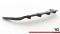 Mittlerer Cup Diffusor Heck Ansatz DTM Look passend für Audi Q4 e-tron Sportback S-line Mk1 schwarz Hochglanz