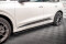 Seitenschweller Ansatz Cup Leisten für Audi Q4 e-tron Sportback Mk1 schwarz Hochglanz