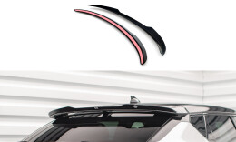 Oberer Heck Spoiler Aufsatz Abrisskante passend für Kia EV6 GT-Line Mk1 schwarz Hochglanz