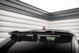 Oberer Heck Spoiler Aufsatz Abrisskante passend für Kia EV6 GT-Line Mk1 schwarz Hochglanz