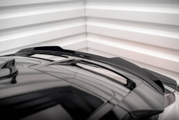 Oberer Heck Spoiler Aufsatz Abrisskante passend für Kia EV6 GT-Line Mk1 schwarz Hochglanz