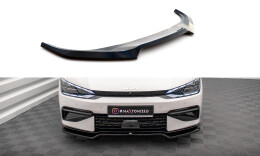 Cup Spoilerlippe Front Ansatz V.1 passend für Kia EV6 GT-Line Mk1 schwarz Hochglanz