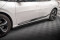 Seitenschweller Ansatz Cup Leisten passend für Kia EV6 GT-Line Mk1 schwarz Hochglanz