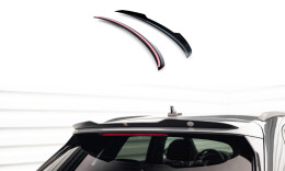 Heck Spoiler Aufsatz Abrisskante passend für Audi Q3 S-Line F3 schwarz Hochglanz