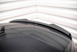 Heck Spoiler Aufsatz Abrisskante passend für Audi Q3 S-Line F3 schwarz Hochglanz