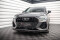 Cup Spoilerlippe Front Ansatz V.2 passend für Audi Q3 S-Line F3 schwarz Hochglanz