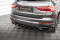Mittlerer Cup Diffusor Heck Ansatz DTM Look passend für Audi Q3 S-Line F3 schwarz Hochglanz