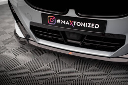Cup Spoilerlippe Front Ansatz V.1 passend für BMW 2 Coupe M-Paket / M240i G42 schwarz Hochglanz