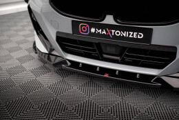 Cup Spoilerlippe Front Ansatz V.2 passend für BMW 2 Coupe M-Paket / M240i G42 schwarz Hochglanz