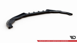 Cup Spoilerlippe Front Ansatz V.2 passend für BMW 2 Coupe M-Paket / M240i G42 schwarz Hochglanz