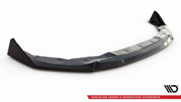 Cup Spoilerlippe Front Ansatz V.3 passend für BMW 2 Coupe M-Paket / M240i G42 schwarz Hochglanz