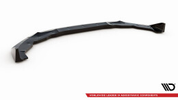 Cup Spoilerlippe Front Ansatz V.3 passend für BMW 2 Coupe M-Paket / M240i G42 schwarz Hochglanz