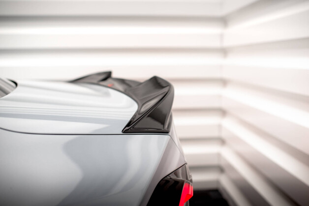Heck Spoiler Aufsatz Abrisskante 3D passend für BMW 2 Coupe G42 / M2 G87 schwarz Hochglanz