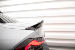 Heck Spoiler Aufsatz Abrisskante 3D passend für BMW 2 Coupe G42 / M2 G87 schwarz Hochglanz