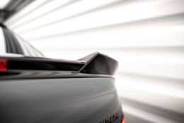 Heck Spoiler Aufsatz Abrisskante 3D passend für BMW 2 Coupe G42 / M2 G87 schwarz Hochglanz