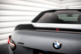 Heck Spoiler Aufsatz Abrisskante 3D passend für BMW 2 Coupe G42 / M2 G87 schwarz Hochglanz