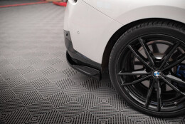 Heck Ansatz Flaps Diffusor V.1 passend für BMW 2 Coupe M-Paket G42 schwarz Hochglanz