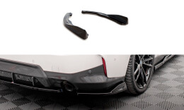 Street+ Heck Ansatz Flaps V.1 passend für BMW 2 Coupe M-Paket G42 schwarz Hochglanz