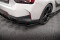 Heck Ansatz Flaps Diffusor V.2 passend für BMW 2 Coupe M-Paket G42 schwarz Hochglanz