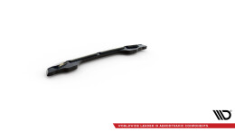 Mittlerer Cup Diffusor Heck Ansatz passend für BMW 2 Coupe M240i G42 schwarz Hochglanz