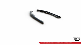 Heck Ansatz Flaps Diffusor V.2 passend für BMW 2 Coupe M240i G42 schwarz Hochglanz